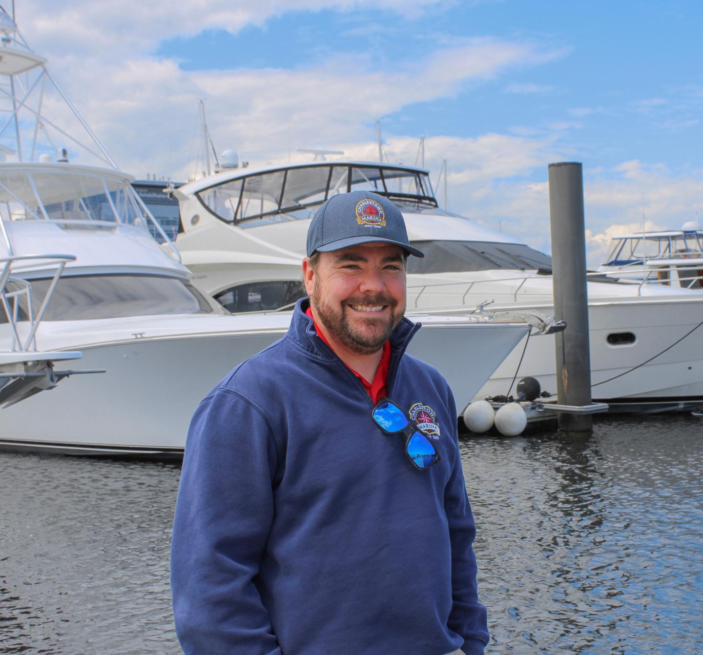 Charlestown Marina Dockmaster Nathan Breyette