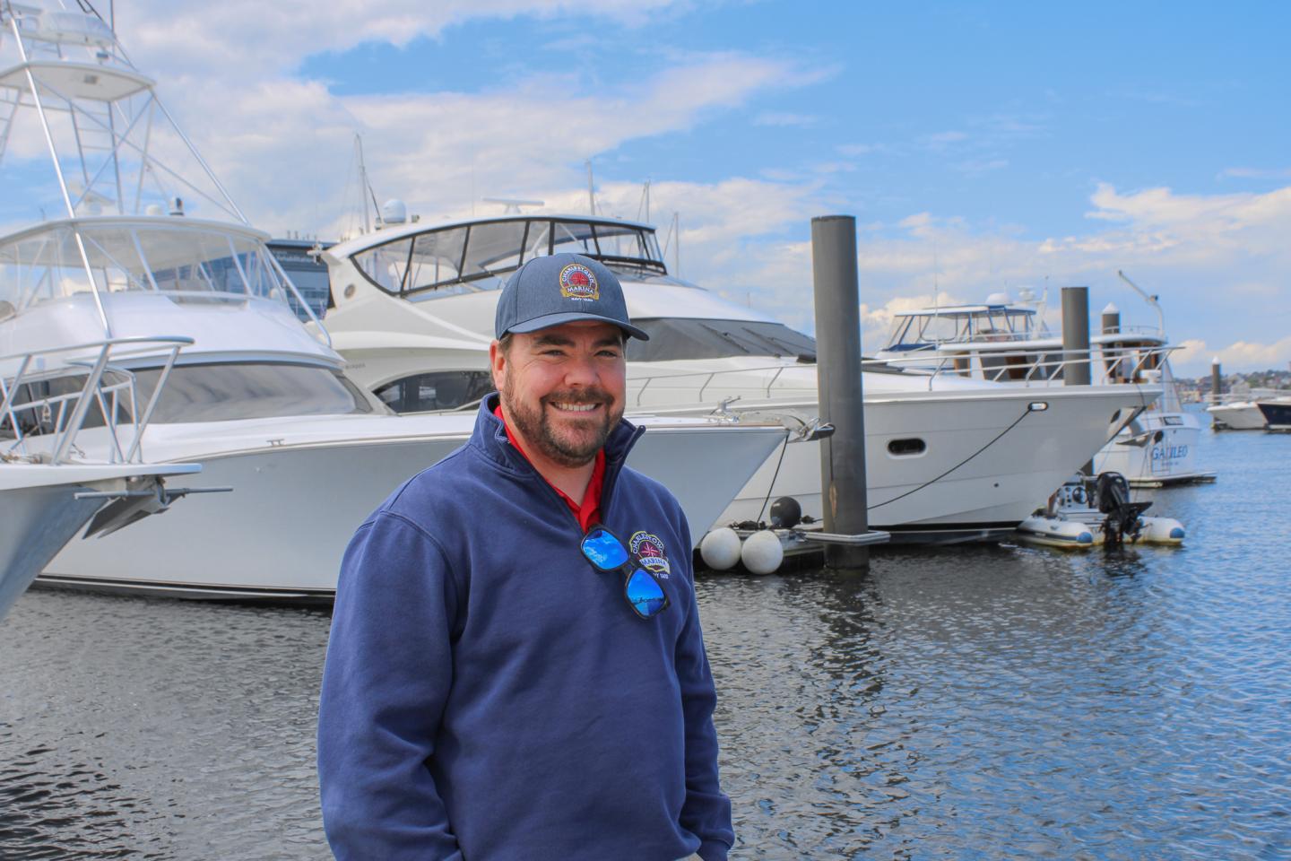 Charlestown Marina Dockmaster Nathan Breyette